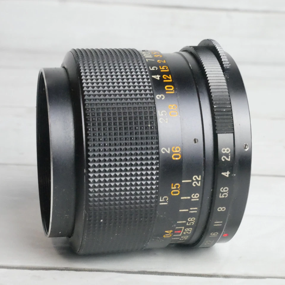 Cámara fotográfica Telesar Auto Wide 28 mm F/2,8 MF Len f 35 mm para piezas LEER DESC Foto 4 de 4
