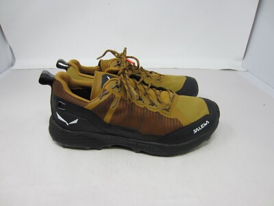 NEW SALEWA Women 7 Pedroc PTX Approach Hiking Trail Shoes Golden