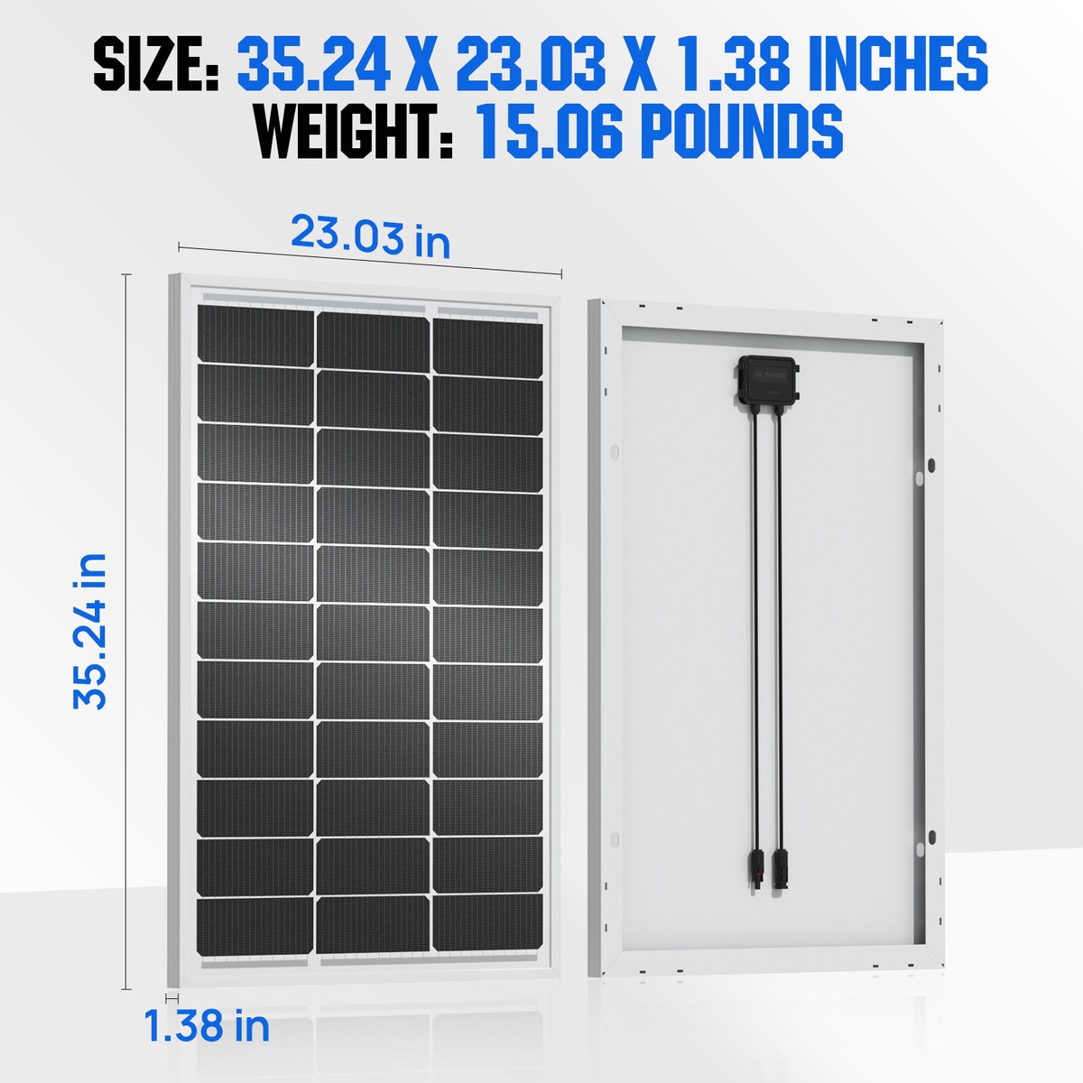 ECO WORTHY Monokristallijn Zonnecelkit 170 W Bevat 12 V Zonnepaneel 30 A Zonne Laadregelaar 5 M Zonnekabel Z Bevestigingsklemmen Voor Camper Caravan Huishouden En Off Grid Systeem 687504796 ECO WORTHY Monokristallijn Zonnecelkit 170 W Bevat 12 V Zonnepaneel 30 A Zonne Laadregelaar 5 M Zonnekabel Z Bevestigingsklemmen Voor Camper Caravan Huishouden En Off Grid Systeem 687504796