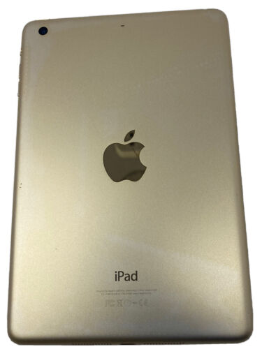 Apple iPad Mini 3 (A1599) 64GB WLAN nur Gold – gut - Bild 1 von 7