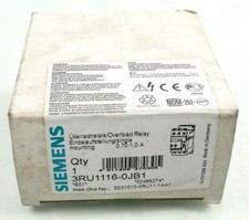 Siemens SIRIUS Überlastrelais 3RU1 116-0JB1 | E:01 | 3RU1116-0JB1