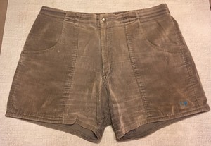 vintage op corduroy shorts