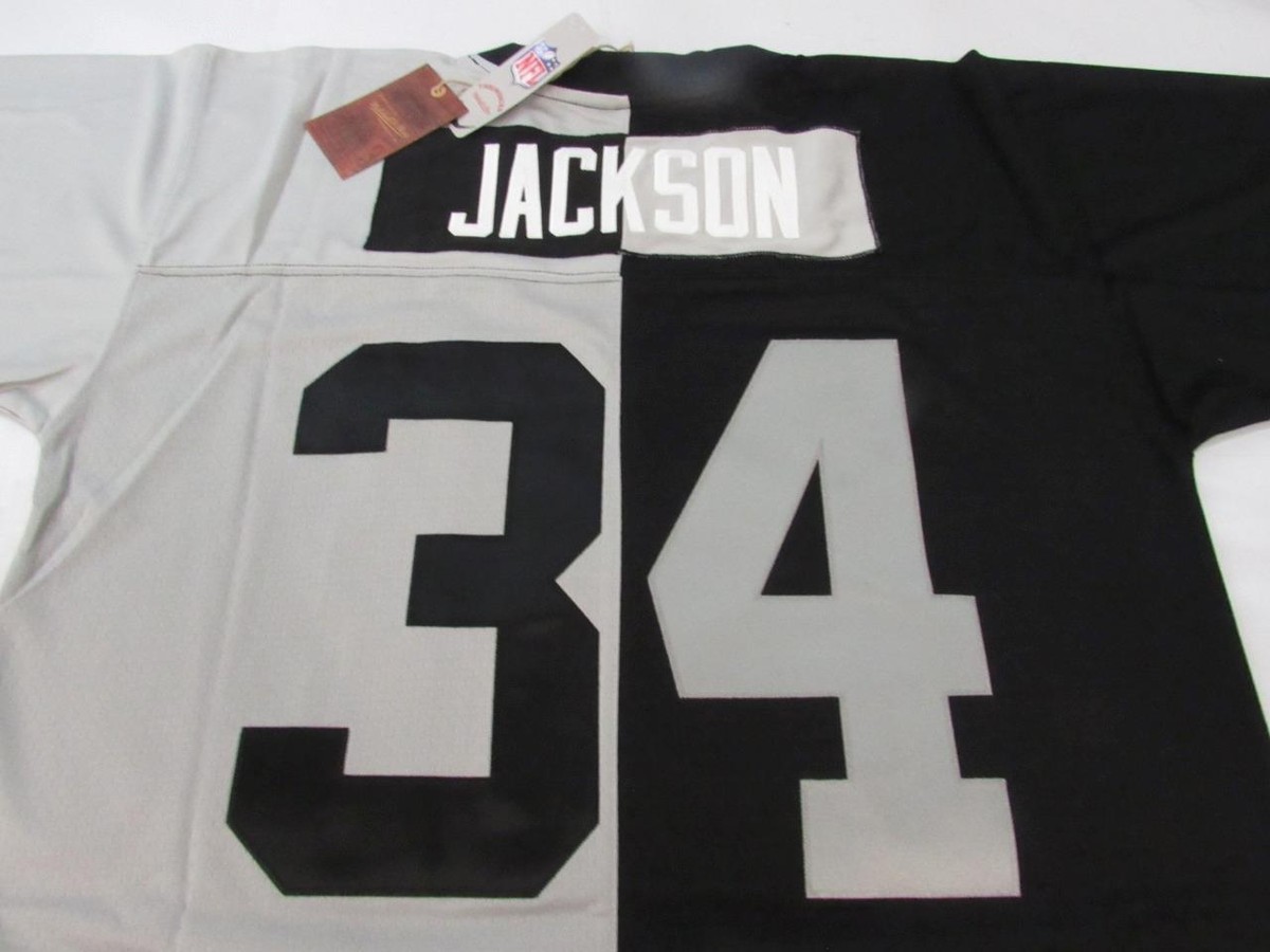 New 1988 Bo Jackson #34 Raiders Mens Sizes Mitchell & Ness