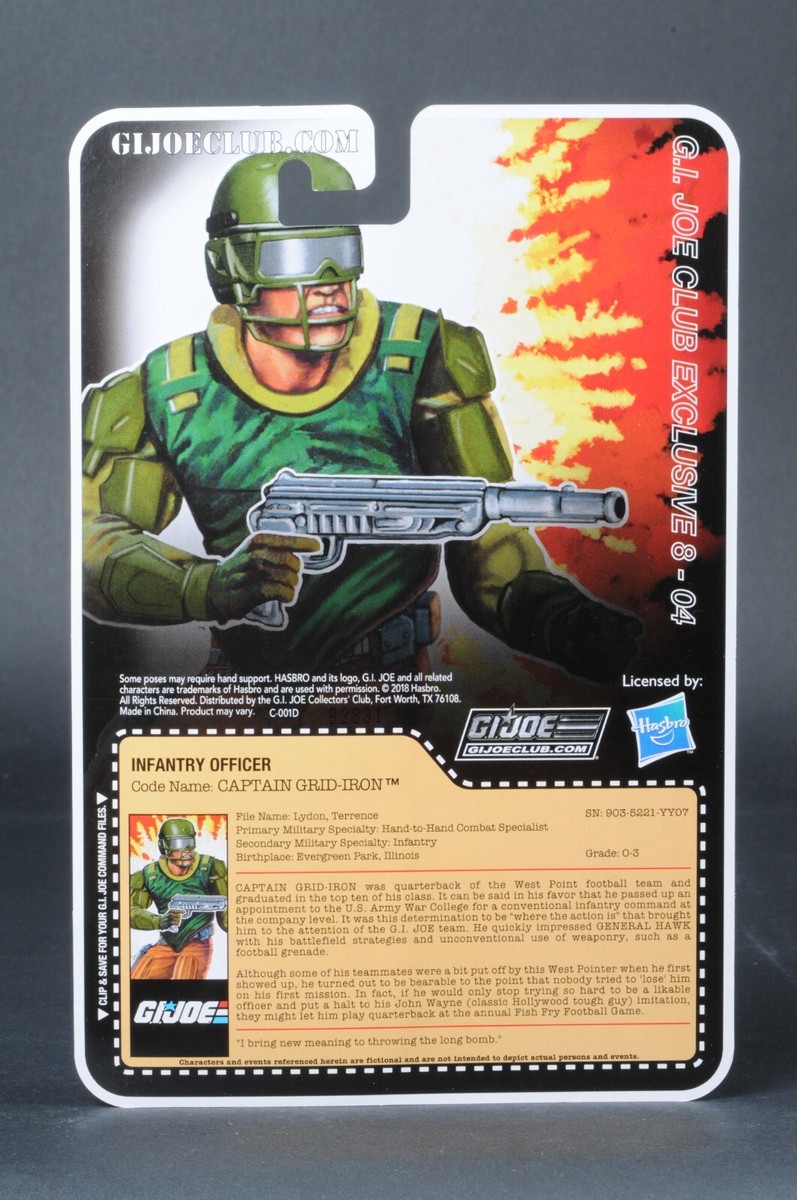 Captain Grid Gi Joe Action Figures 2018 2018 GI Joe Captain Grid