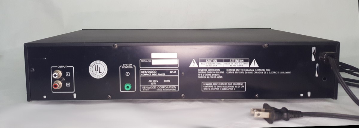 Kenwood DP-47 cd player - Tested and Working | eBay
