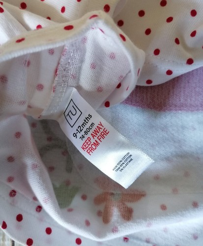 Camiseta Ladybird Hello Kitty Lentejuelas 9-12 Meses Nueva Con Etiquetas - Imagen 7 de 8