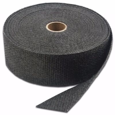 For Exhaust Wrap 100 Foot x 2 Inch Graphite Black Up To 2000 Degree F Thermo Tec