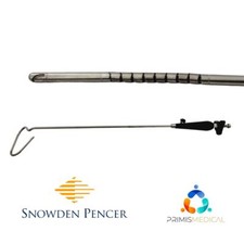 Snowden Pencer 89-6112 Mis Diamond Flex Triangular Retractor Angled 80mm x 5mm