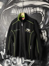 Giacca racing pile zip intera prodotto ufficiale Isle Of Man x Monster Energy