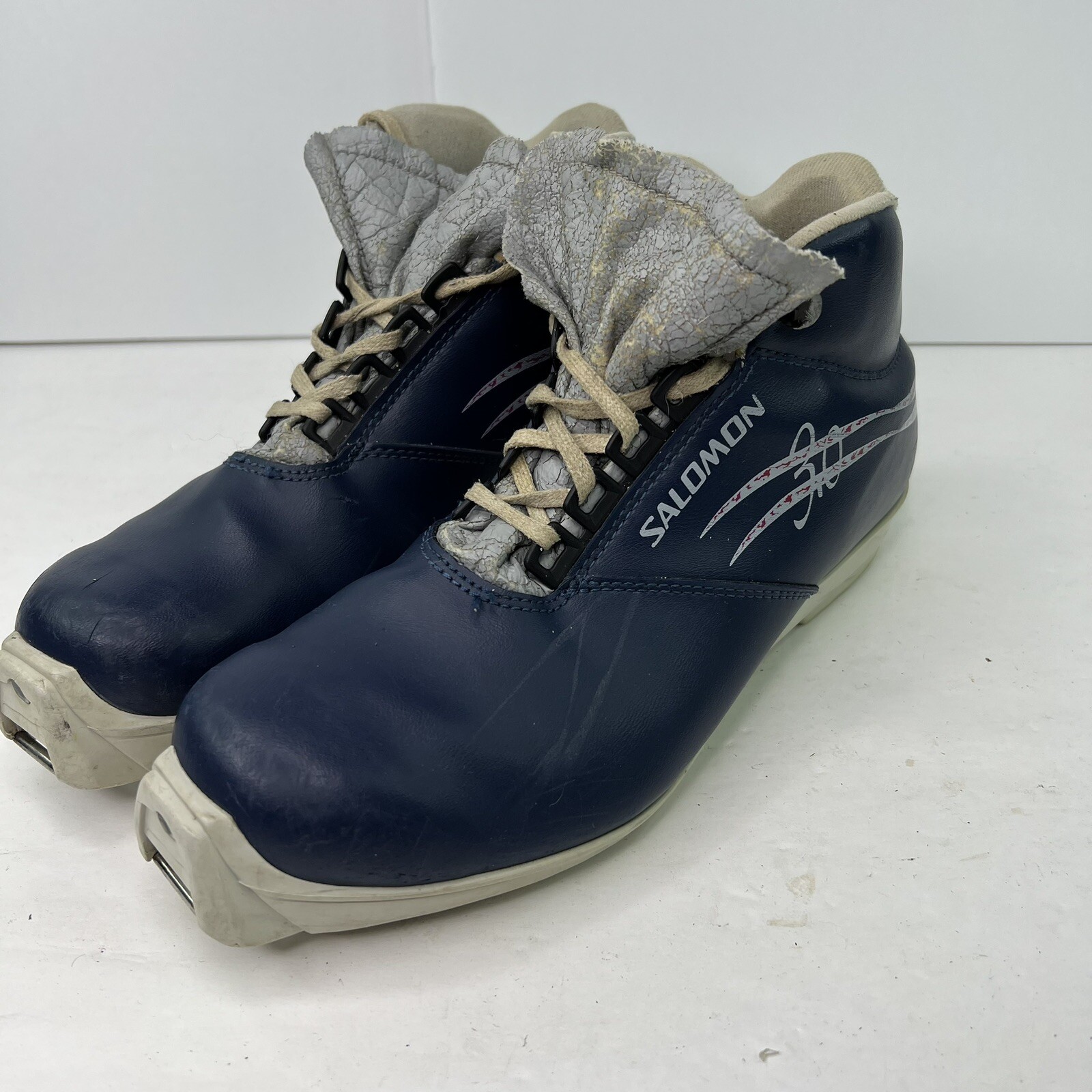 Stivali da sci Salomon 3.0 Nordic Cross Country taglia EU40 US7 profilo SNS