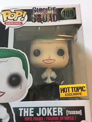 Funko Pop! Suicide Squad #109 The Joker (Tuxedo) Exclusive