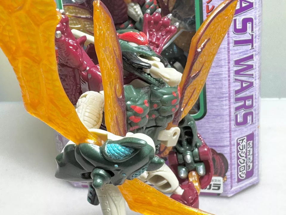 Transformers Beast Wars X-8 Ninja Drancron Action Figure Blentron TAKARA 1999 - Image 4 of 4