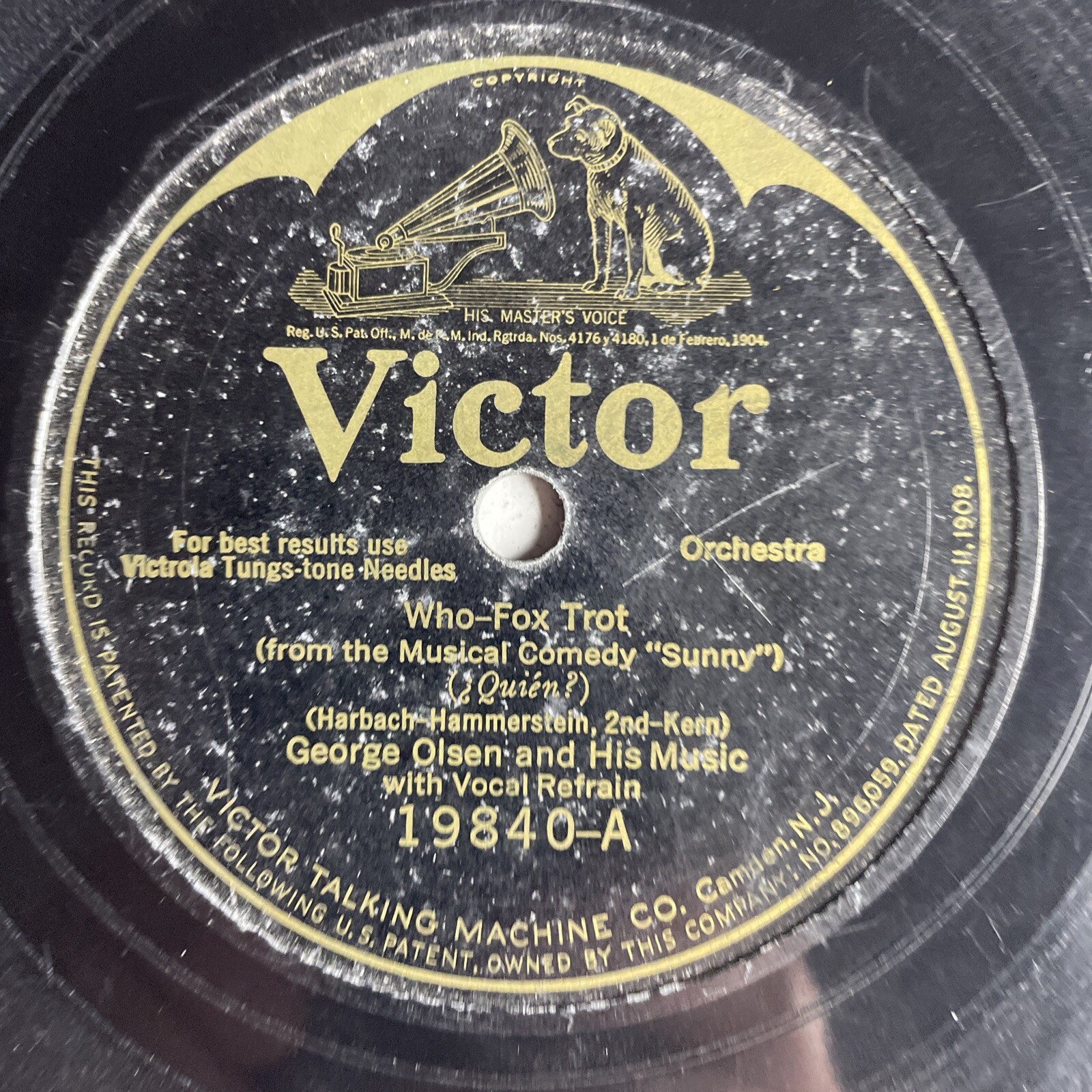 10 78 RPM-George Olsen-WhoSunnyVictor 19840 | eBay