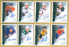 Lot of 8 2013-14 SP Authentic NHL AUTOGRAPHED Future Watch ROOKIE Cards #/999