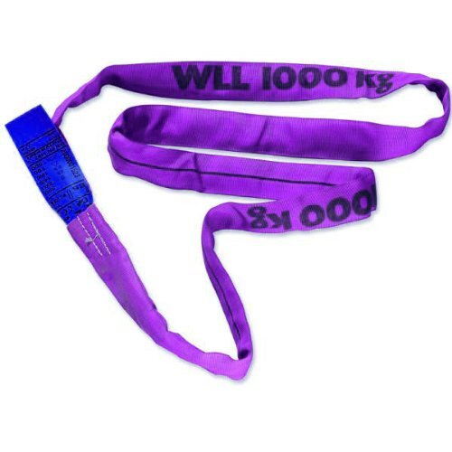 Braun 10051RS   Cinghia chiusa per il sollevamento di carichi, portata 1000 kg,