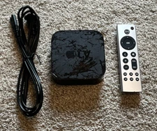 Apple TV (4th Generation) HD - A1625 -- Fully Functional! -- Heavy Cosmetic Wear