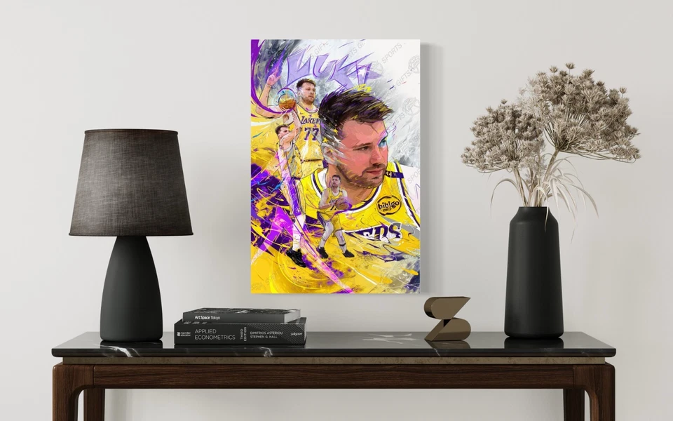 Luka Doncic NEW | LA Lakers | Luka Magic | Sports Wall Art | Canvas - Image 3 of 4