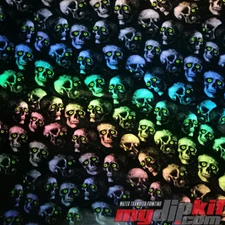 Hydrographics Film Hydro Dipping Water Transfer Print Film 911-A Prism Skulls