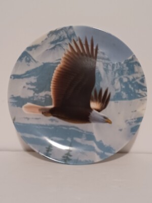 1988 Knowles Collector Plate THE BALD EAGLE by Daniel Smith Limited Edition