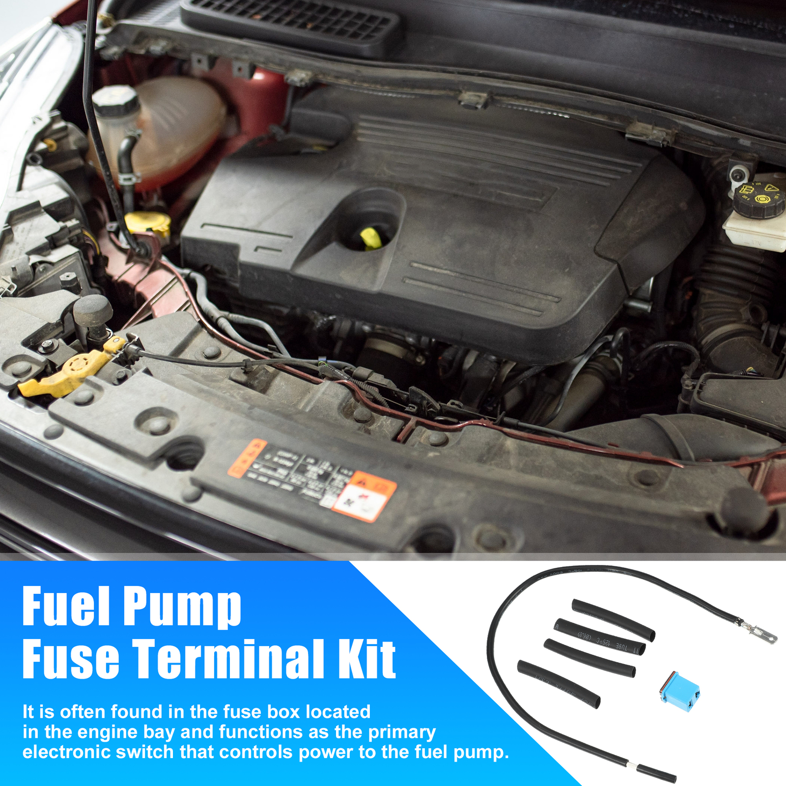 Pack of 1 For Ford F150 20092014 Fuel Pump Fuse Relocation Kit EL3Z