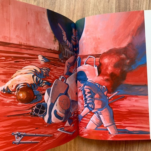 AKIRA CLUB w/ Postcard Otomo Katsuhiro Illustration Book Comic Japan Ver. Tetsuo - Picture 6 of 16