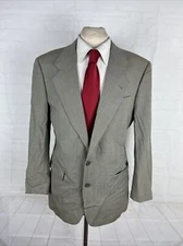 Tallia Uomo Men's Grey/Beige Textured Blazer 40S $415