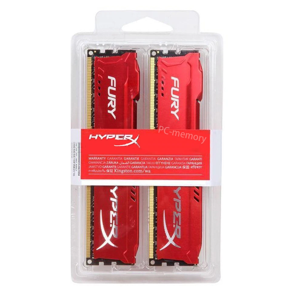 Memoria de escritorio HX316C10FRK2/16 para 16 GB (2 x 8 GB) DDR3 1600 MHz PC3-12800 Foto 2 de 4