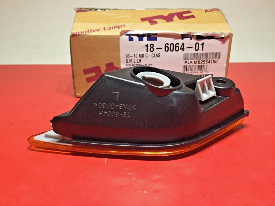 Luz de estacionamiento izquierda marcador lateral izquierda mercedes c230 c250 c300 c350 c63 Foto 2 de 4