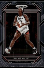 Jackie Young 2023 Panini Prizm WNBA #121 Las Vegas Aces AutographDen