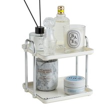 7.87 Inch Desktop 2-Layer Storage Rack,Countertop Storage Shelf for Bathroom,...
