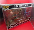 DUAL AUTO Star Wars Duel on Mustafar Funko Pop #222 Smugglers Bounty Exclusive