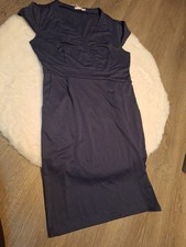 Ceasikery Business Office Casual Comfort Stretch Dress Size 2XL Blue NEW