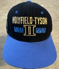 VTG Holyfield vs Tyson II SnapBack Hat June 28 1997 MGM Grand Las Vegas Cap