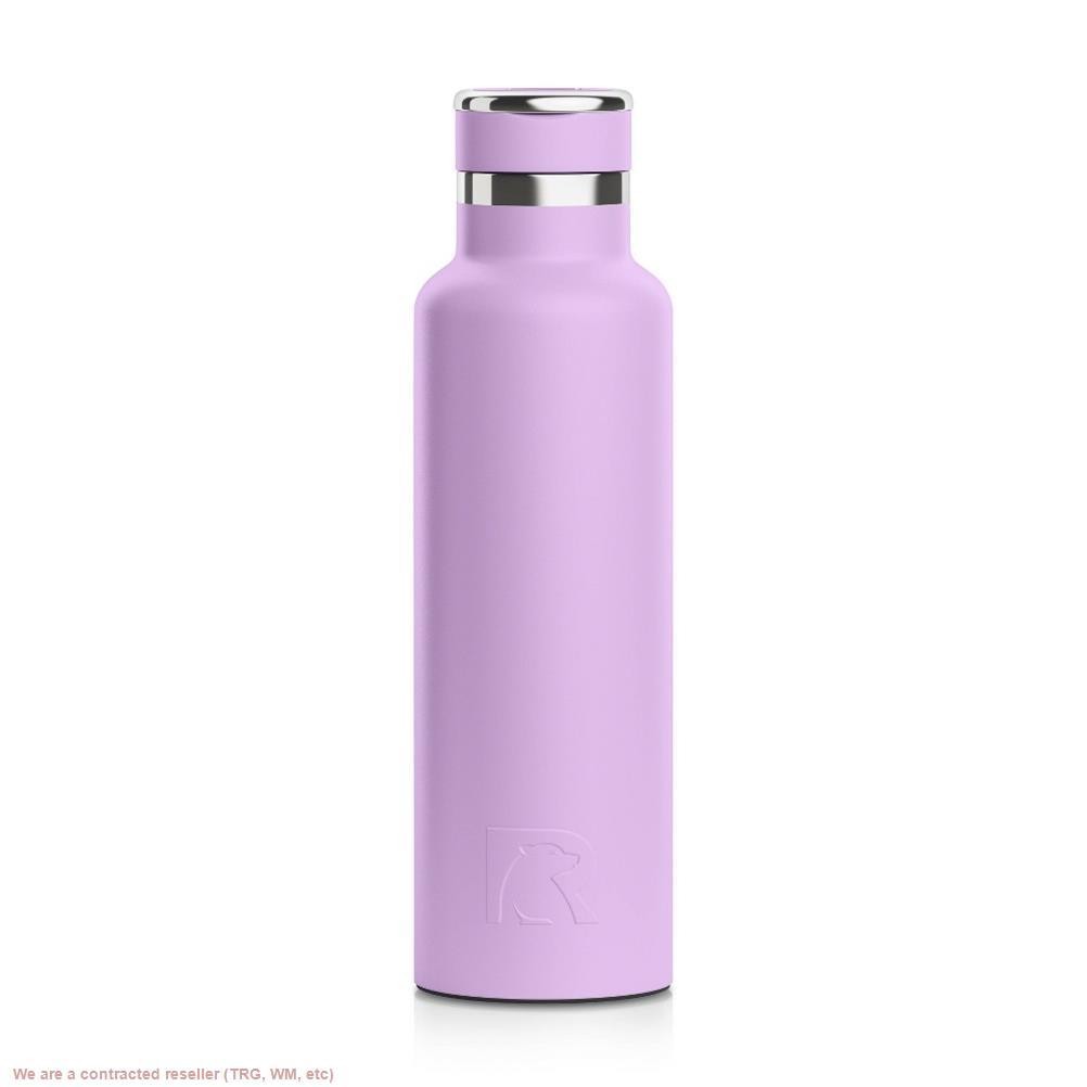 Бутылка для воды RTIC Outdoors из нержавеющей стали объемом 20 унций - Лавандовая