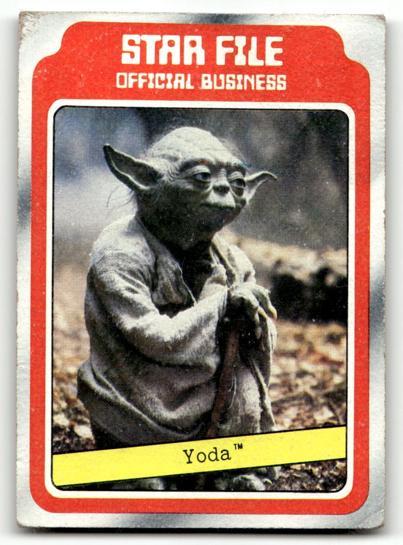 1980 Topps Star Wars: The Empire Strikes Back #9 Yoda