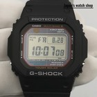 CASIO G-SHOCK GW-M5610U-1JF Black Red Waterproof Solar Men's Watch New in Box