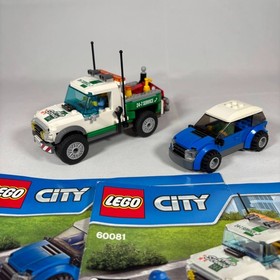 LEGO City 60081 Pickup Tow Truck w Car Service Vehicle Instructions