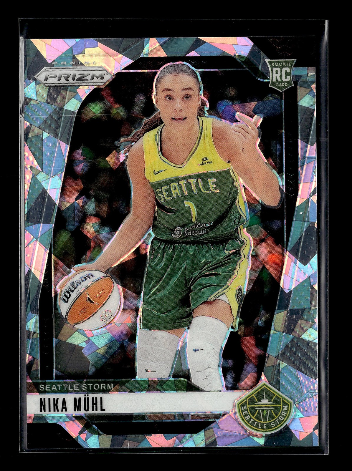 2024 Panini Prizm WNBA Nika Muhl Ice Prizms #75