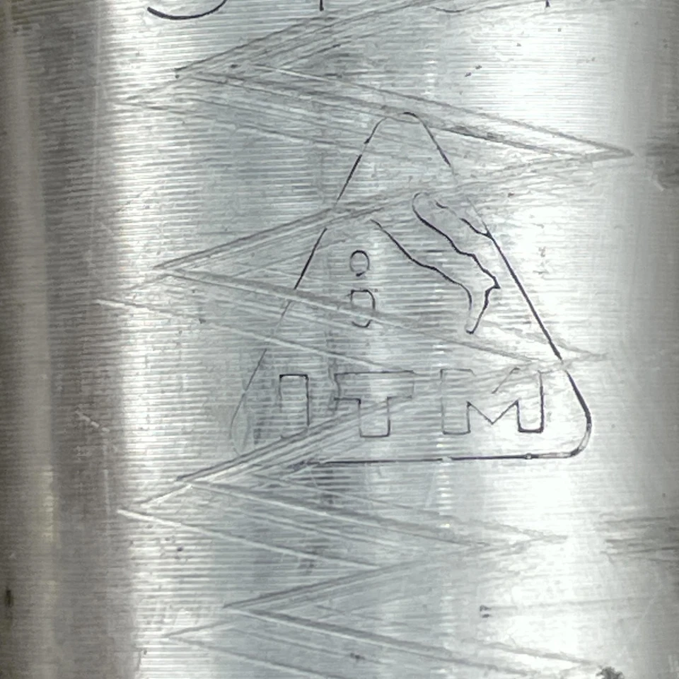 Tija de sillín ITM de colección 26,8 mm aluminio negro bicicleta carretera MTB bicicleta años 80 Italia Foto 2 de 4