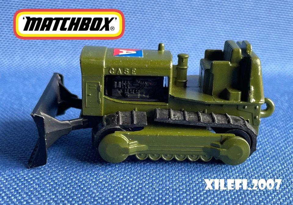 matchbox series case tractor military MB16 made england lesney 69 diecast 1:64 - Immagine 4 di 4