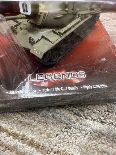 CORGI M48 A3 1:50 Scale Tank Vietnam War The History Channel Legends US Marines - Picture 10 of 12