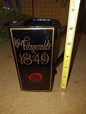 1849 Old Fitzgerald's Distillery Pitcher 6'', No Chips Or Cracks, Louisville KY