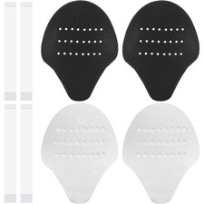 Shoe Crease Protectors 2 Pairs Anti-Wrinkle Toe Box Guard with Adhesive Strips