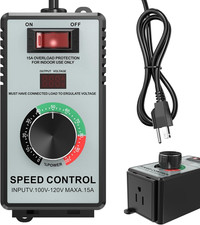 High-Capacity AC Motor Speed Controller 120V 15A 4000W - Universal Variable Spee