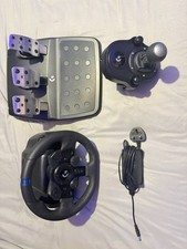 Logitech G923 Racing Wheel, Pedals And Shifter Set Wired USB for PS5/PS4/PC