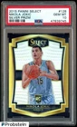 2015-16 Panini Select Silver Prizm #128 Nikola Jokic RC Rookie PSA 10 GEM MINT