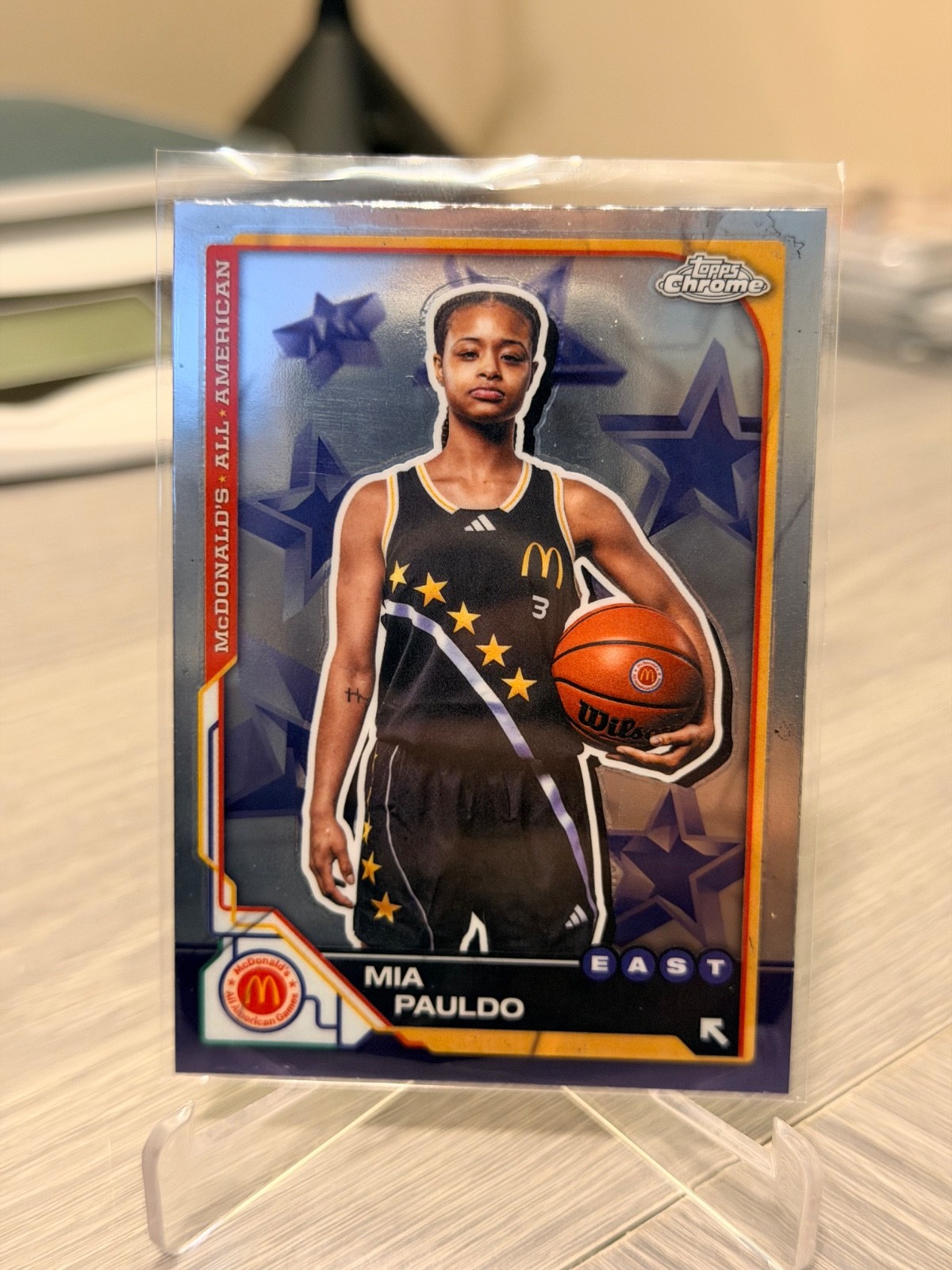 2025 Topps Chrome McDonald’s All American - Mia Pauldo
