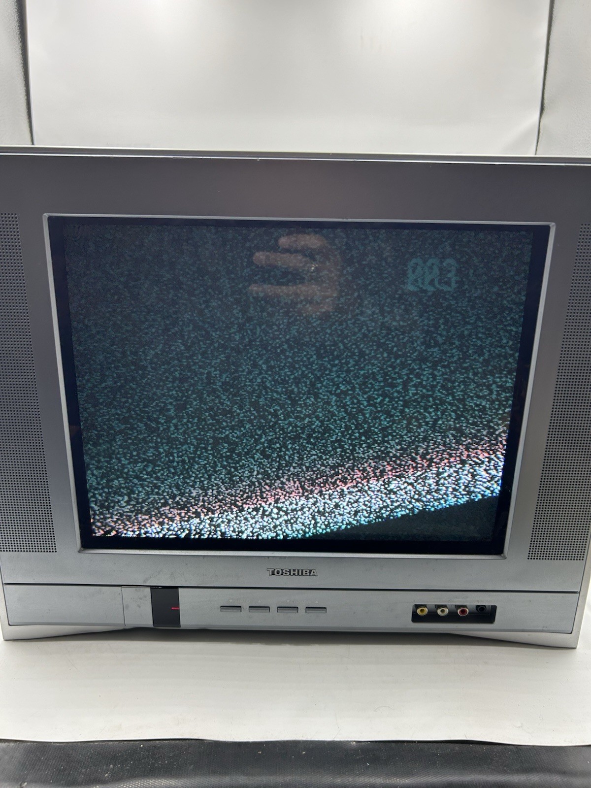 Toshiba 14AF43 14” Flat Screen Color CRT TV Retro Gaming No Remote TESTED✅