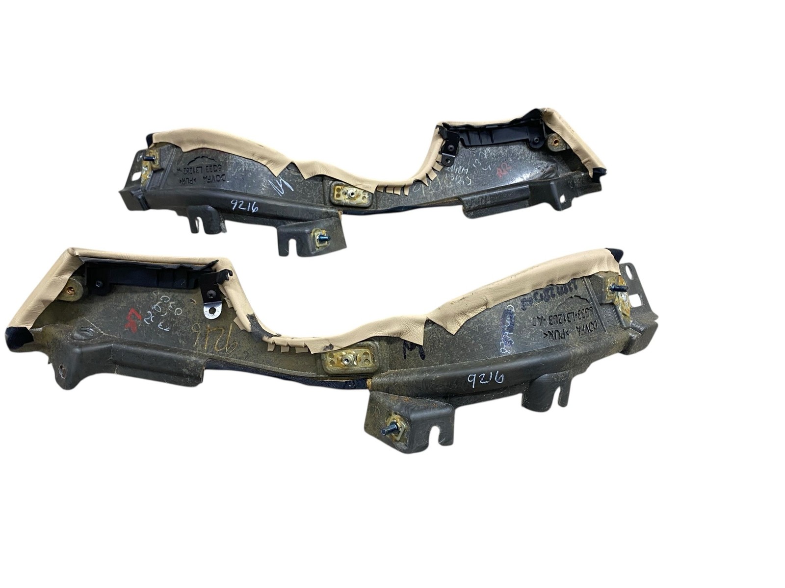 2009 Aston Martin Vantage Right & Left Rear Upper Quarter Trim Cover Panel Set