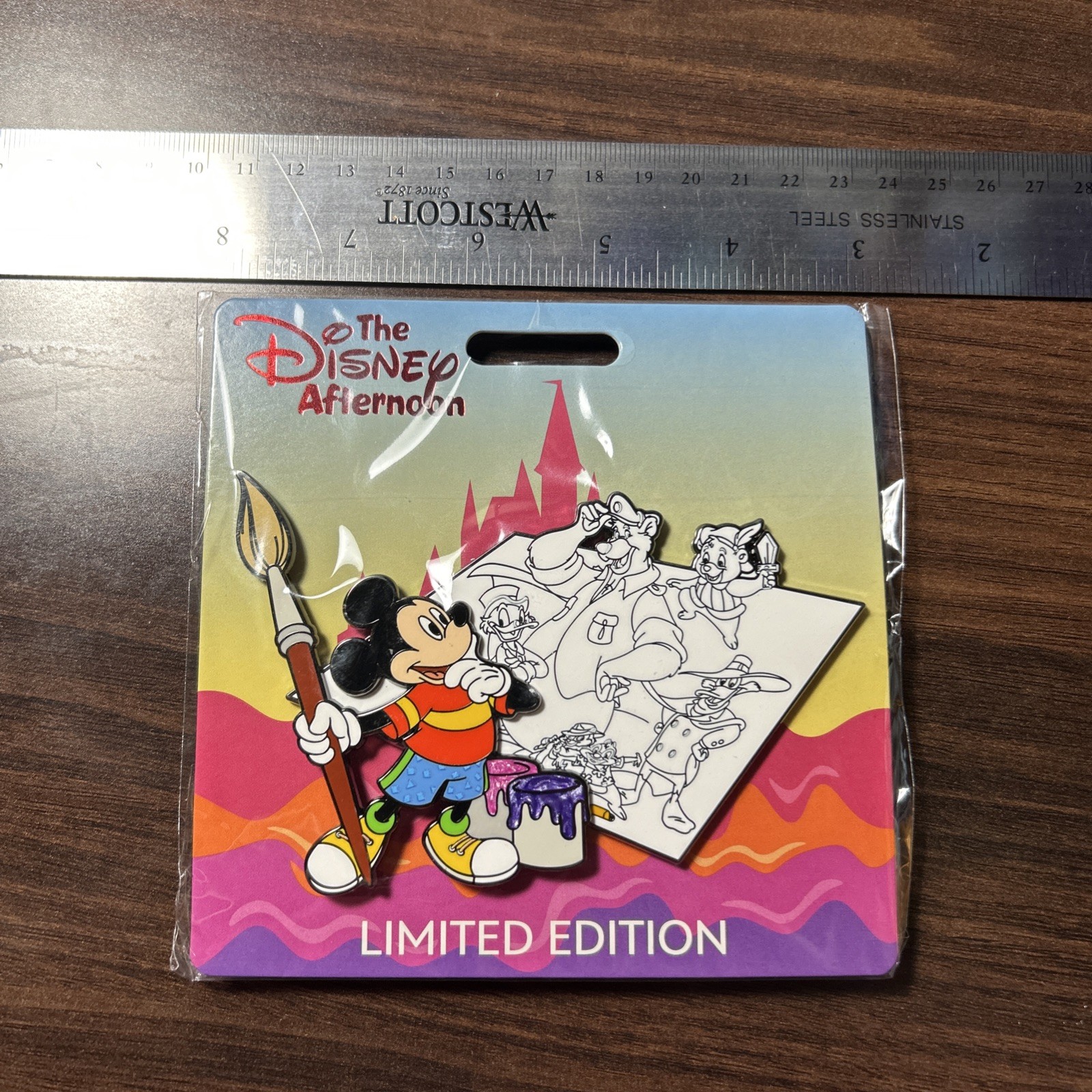 Disney WDI 2026 Afternoon Series Mickey Mouse Talespin Rescue Rangers LE 300 Pin